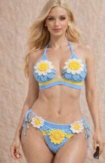 نسخ gallica (two piece) floral colors %100 cotton