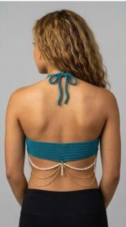 bluziena one piece top, fitted accessorized stones blue fits all style (day & night) %100 cotton